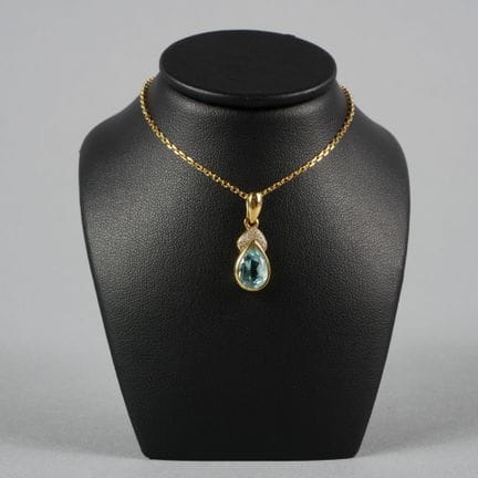 Anhänger aus 18 Karat Gelbgold (750 Tausendstel), 