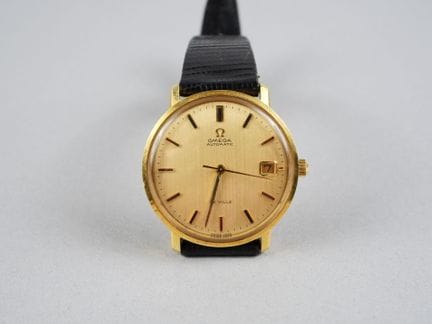 OMEGA Automatic, de Ville. Watch with an 18K yello