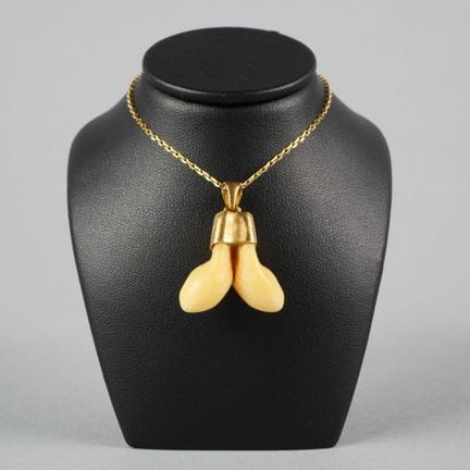 Anhänger aus 18 Karat Gelbgold (750 Tausendstel), 
