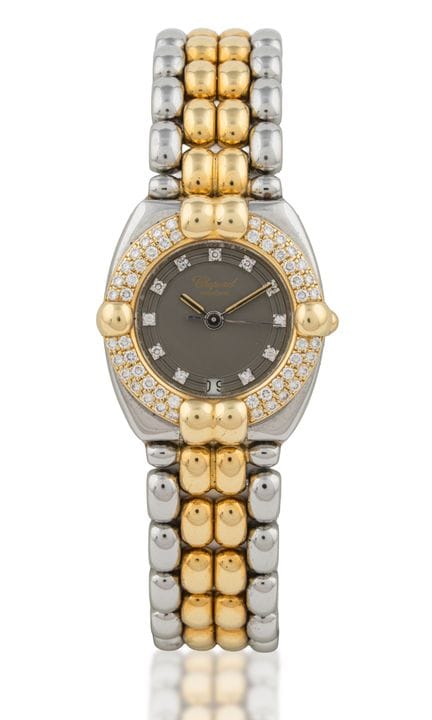 Chopard “Gstaad” ladies’ wristwatch    750 gold/st