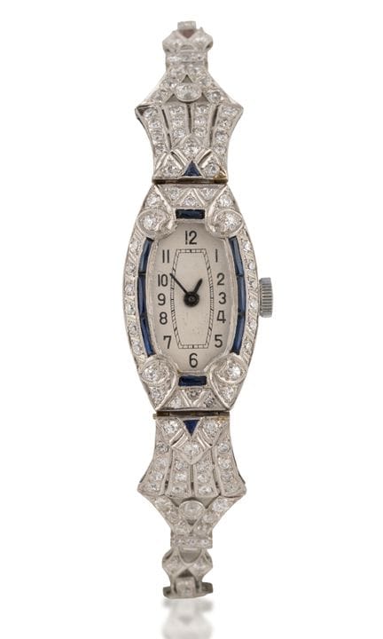 Art Deco ladies' wristwatch   First third of the 2