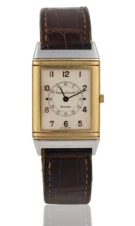 Jaeger-LeCoultre wristwatch, Reverso steel/gold ca