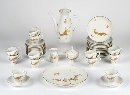 Kaffeeservice für 12 Personen   Meissen, 40 Teile 