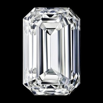 Diamante (talla esmeralda) de 1,176 ct, tipo «Rive