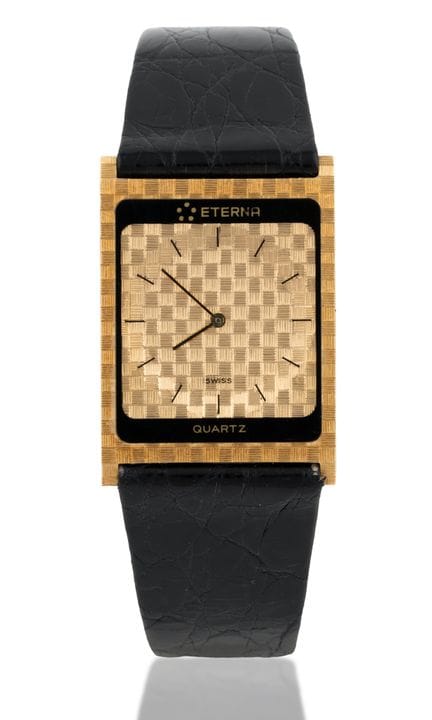 Rare men's wristwatch by Eterna, Delirium Espada T