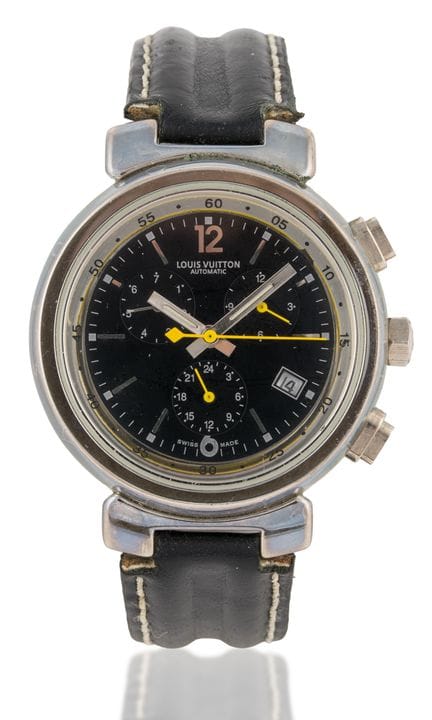 Men's wristwatch by Louis Vuitton, automatic, stee