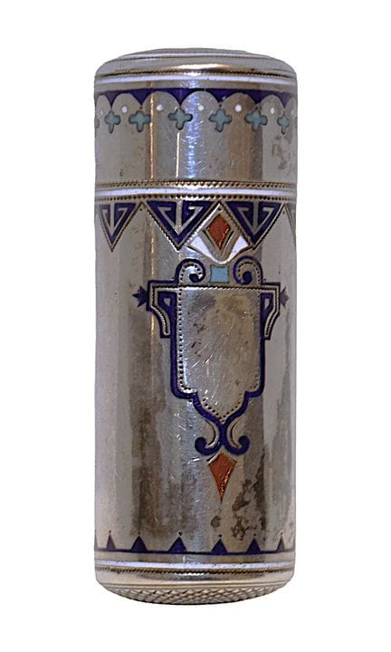 Estuche para cerillas   Rusia, hacia 1900
Esmaltad