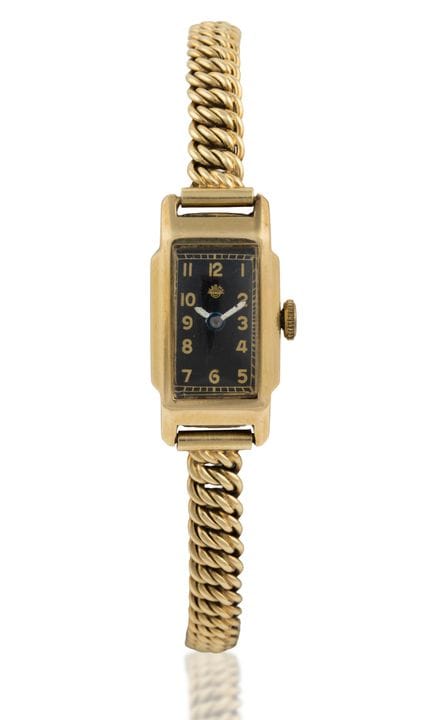 Harms women's wristwatch with a 585 gold case and 