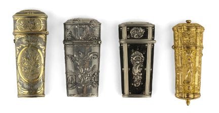 Cuatro neceseres de viaje   Siglos XVIII y XIX. 3 