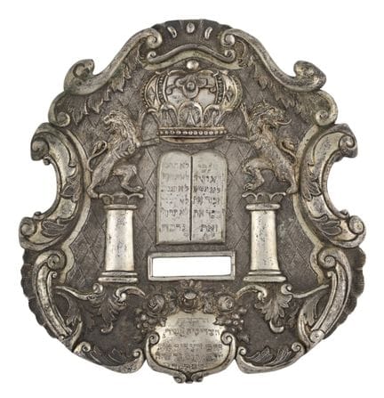 Bouclier de Thor en argent   XIXe siècle ou antéri