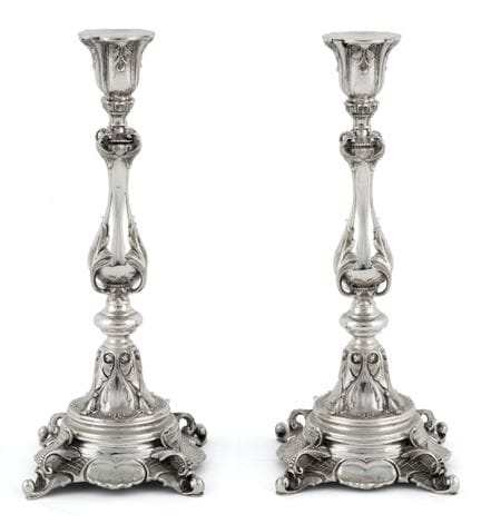 Un par de candelabros de August Teodor Werner, Var