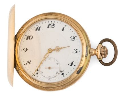 Savonette   Inizio del XX secolo. Cassa in oro 585