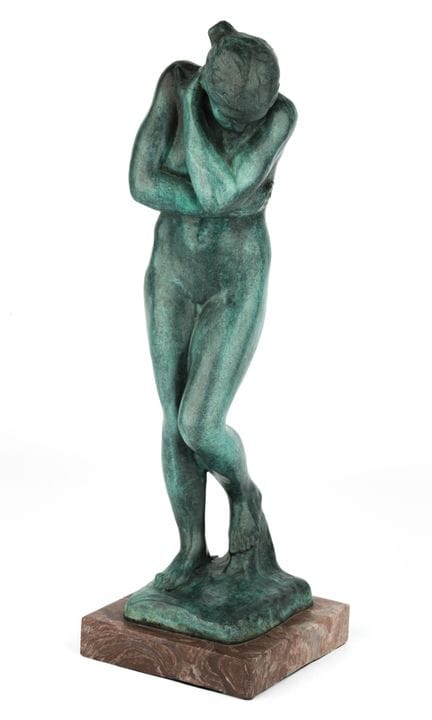 奥古斯特·罗丹   1840年巴黎—1917年穆东（据伊芙所述）。青铜。印记：Art Bronze 