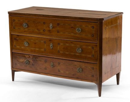 Chest of Drawers   German, early 19th century. Thr