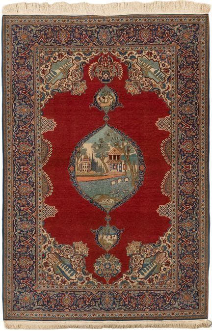 Keschan  env. 205 x 135 cm.