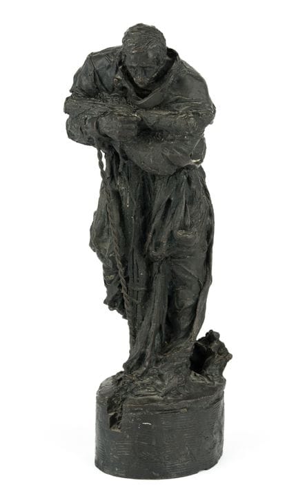 格雷斯海姆，伯特   1935年 杜塞尔多夫 《圣约翰·内波穆克》。青铜。铸造标记：施梅克，杜塞尔多