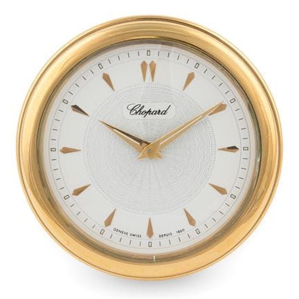 Chopard travel alarm clock, Geneva, Ø 9 cm. Origin