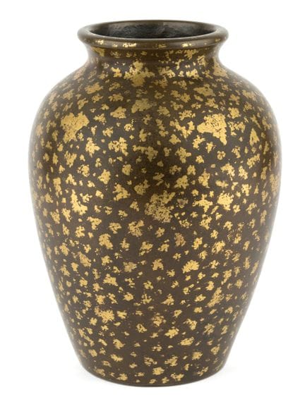 Jarrón «Gold Splash»   China, siglo XVIII. Bronce.