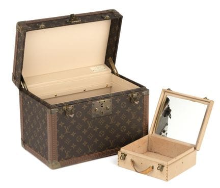 Trousse à maquillage Louis Vuitton n° 1013656. 25,
