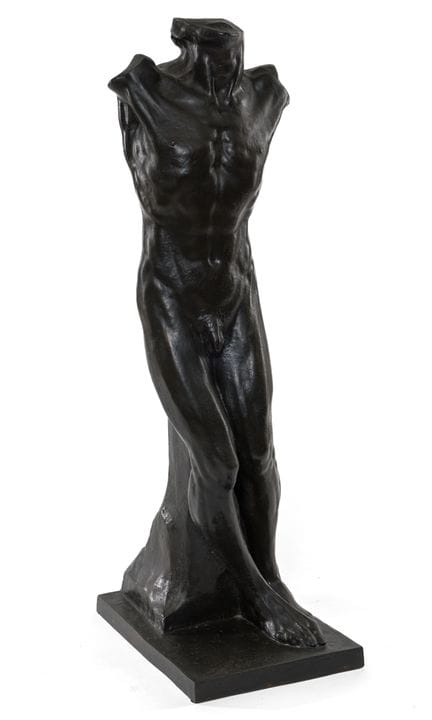 马雷斯，费德里科   1893年出生于波尔特布——1991年逝于巴塞罗那   男性半身像。青铜。署名