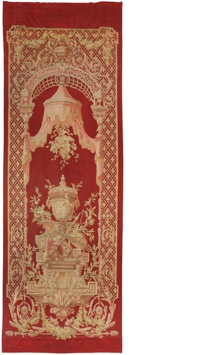 Tapisserie (Aubusson)   Fin du XIXe siècle. Laine 
