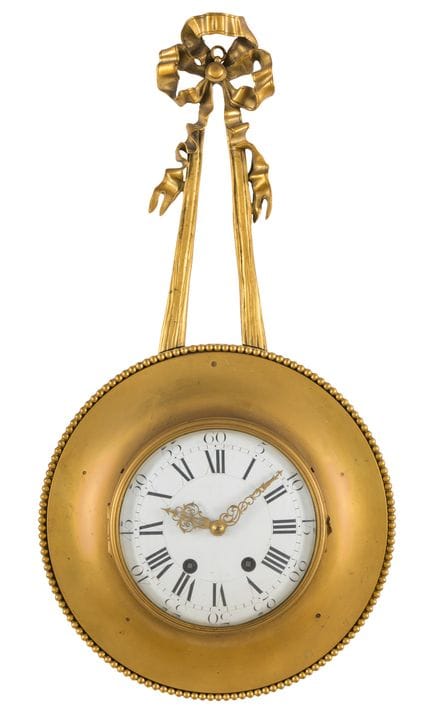 Wanduhr im Louis XVI.-Stil   Frankreich 19. Jhdt. 