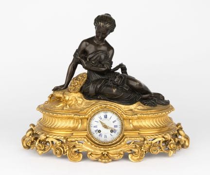 Pendolo di Raingo Frères Paris, seconda metà del X