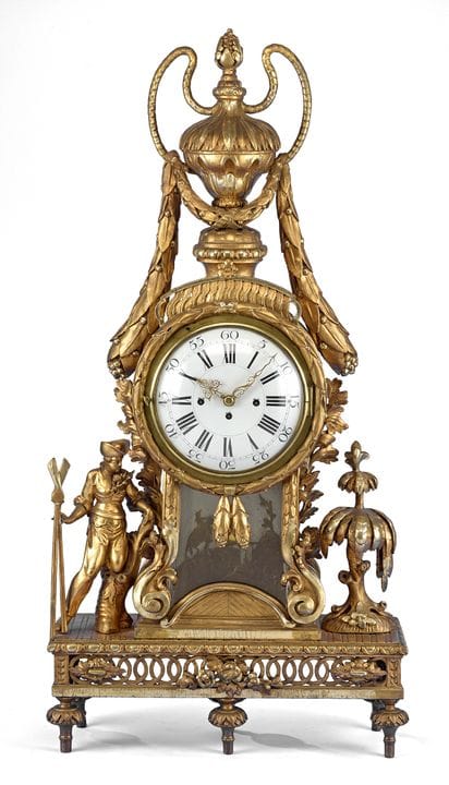 Grande orologio da tavolo   Ultimo terzo del XVIII
