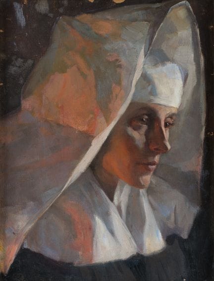 Maestro sconosciuto   XIX/XX secolo. Ritratto di u