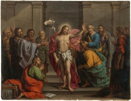 France   17th/18th century. The Doubt of Saint Pau