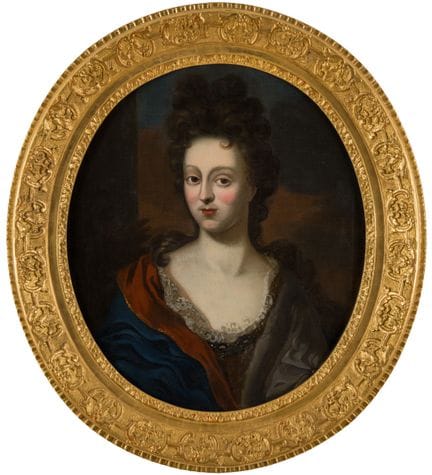 Portraitist   Early 18th century portrait of a wom