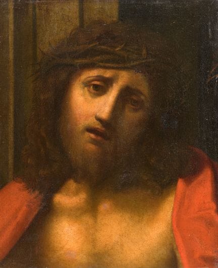 Italian master 16th/17th century Christ with crown