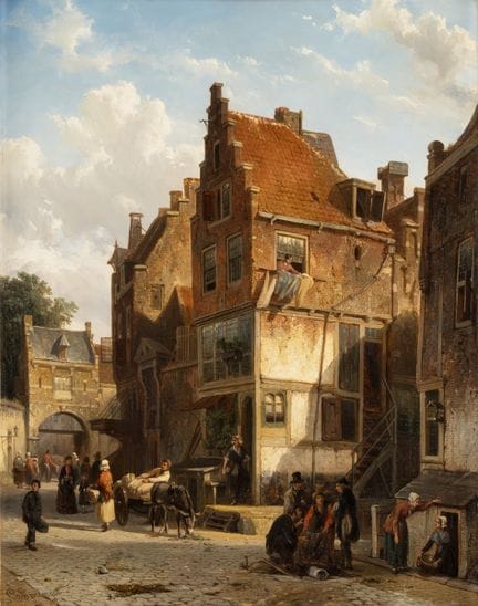 Springer, Cornelis   1817 Amsterdam – 1891 Hilvers