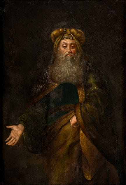 Maestro sconosciuto   XIX secolo. Ritratto di un o