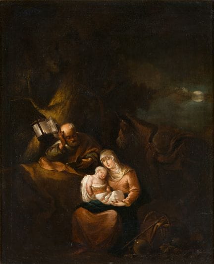 Germany or Austria   18th century. *Peace in Fligh