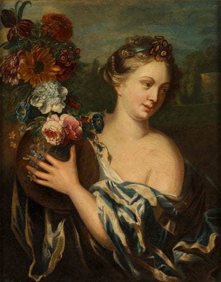 Italian Master   17th/18th century. Portrait of a 