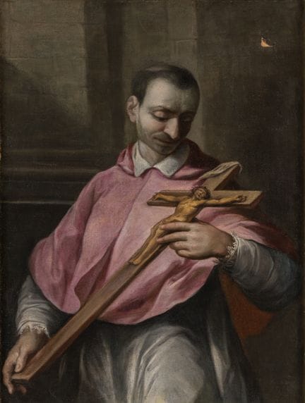 Italy   17th/18th century. St. Charles Borromeo. O