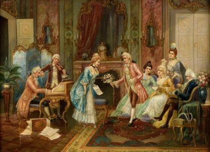 Sedlacek, Josef 1868 Vienna - 1936 Vienna Rococo s