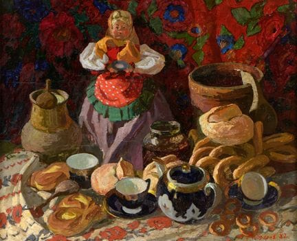 Panfyorov, Lev Vladimirovich 1927 Moscow Still lif