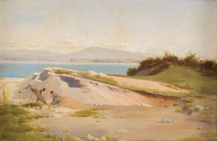 Berteault, Jules Louis   France, ca. 1900. Sandwor
