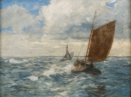 Dirks, Andreas   1865 Sylt – 1922 Düsseldorf Setti