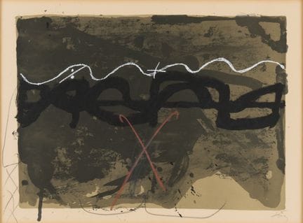 Tapies, Antoni   1923 Barcelona - 2012 Barcelona. 
