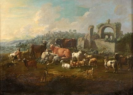 Painter from the Roos family   17th-century pastor