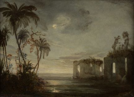 Unknown Master   Early 19th century. Beach scene w
