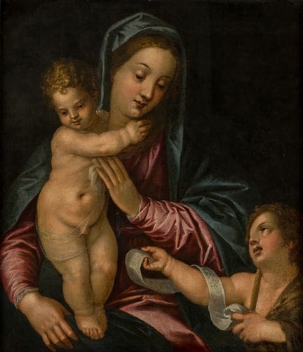 Florentine Master   16th century. Madonna and Chil