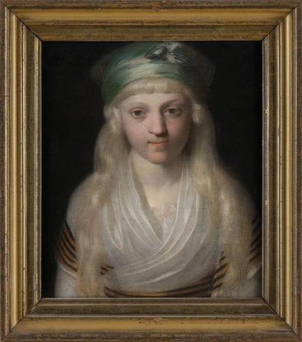 Eastern European School   c. 1800 Portrait of a Gi