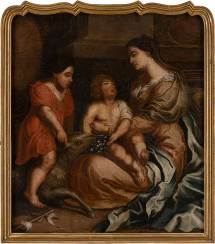 Unknown Master   17th/18th century. The Virgin and