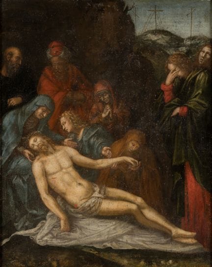 Unknown Master   16th century. Lamentation of Chri