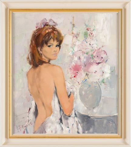 Henze-Morro, Ingfried   1925 Lipsia, *Nel boudoir*