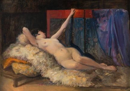 Begond, Marcel   1875 Liège – 1936 Liège Reclining